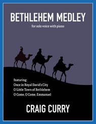 Bethlehem Medley Vocal Solo & Collections sheet music cover Thumbnail